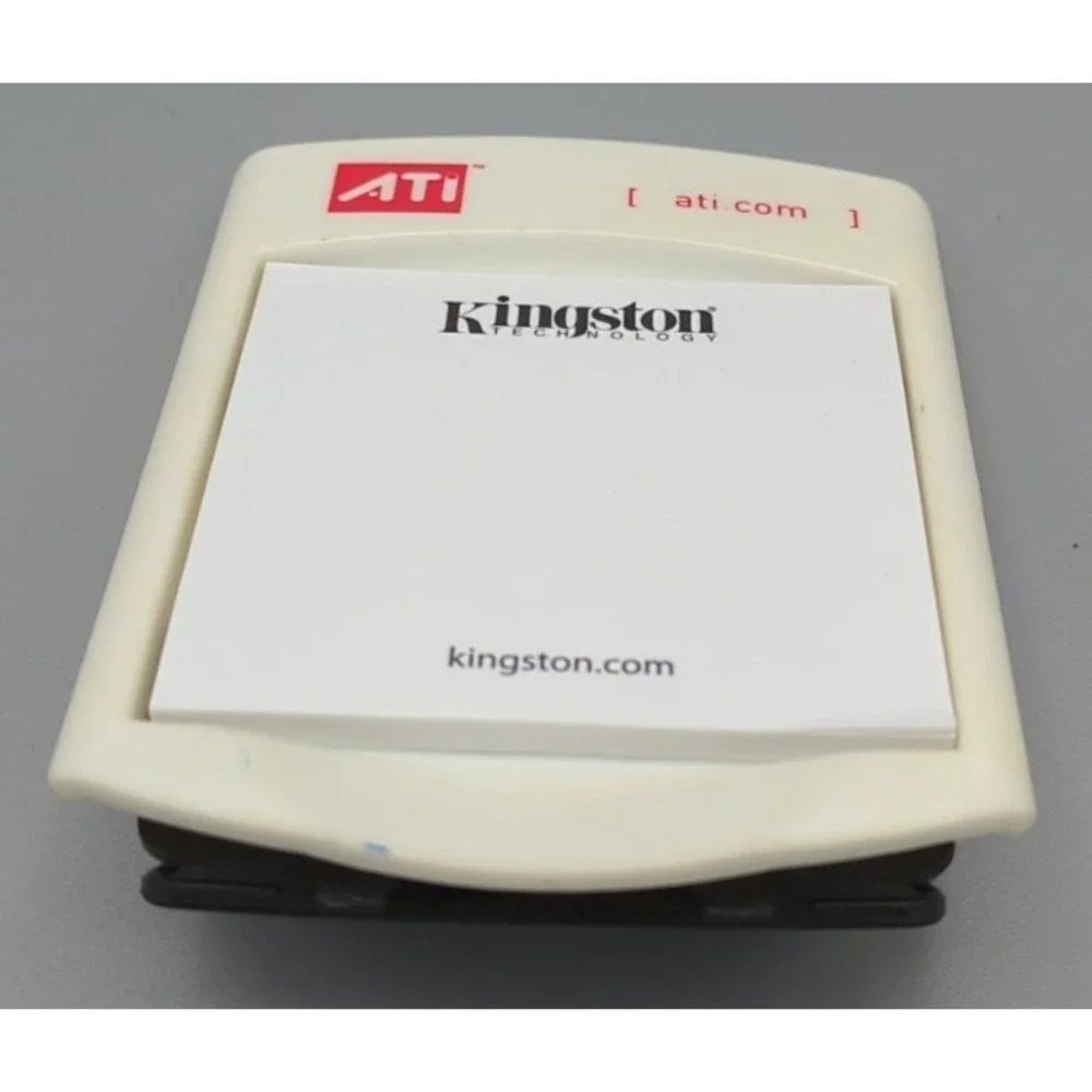 ATi Video Card Sticky Note Desk VTG‎ SWAG Plastic Advertising Manufacturer Promo